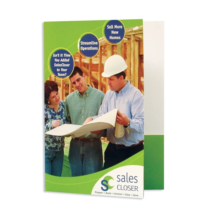 Mid-Size Presentation Folders with Two Pockets printed Full Color 1
