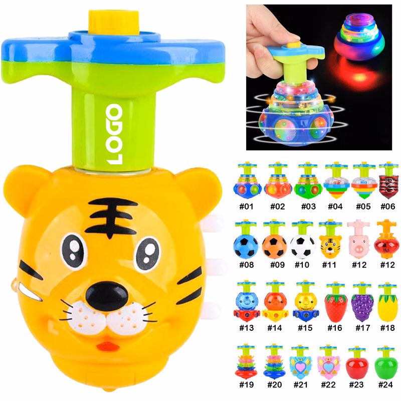 Light Up Spinning Tops for Kids