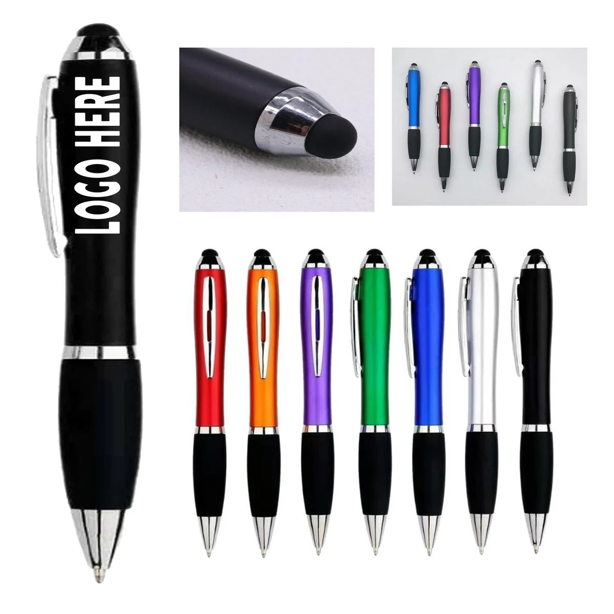 Promotional Black Ink Touch Ballpoint Pen 1