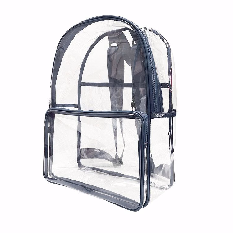16" Premium Heavy Duty PVC Transparent Backpack