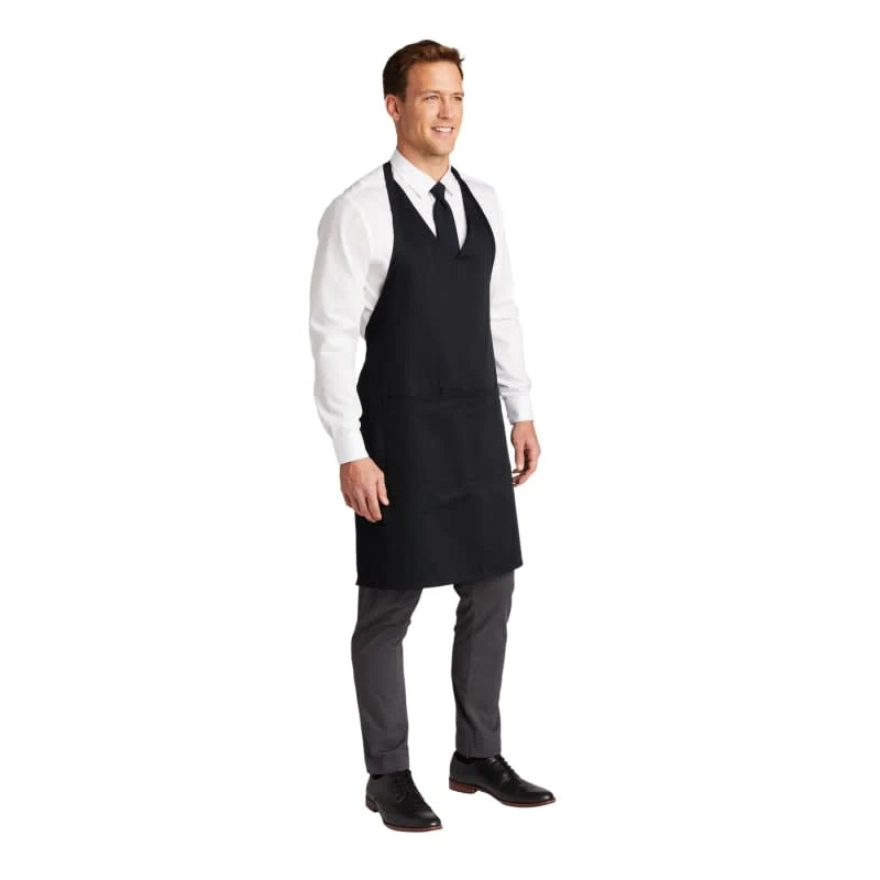 Port Authority Easy Care Tuxedo Apron With Stain Release. 1