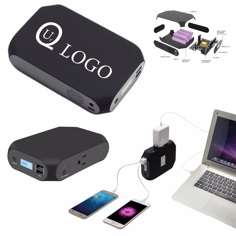 40W Type-C Fast Charging Power Bank W/ Ac Interface