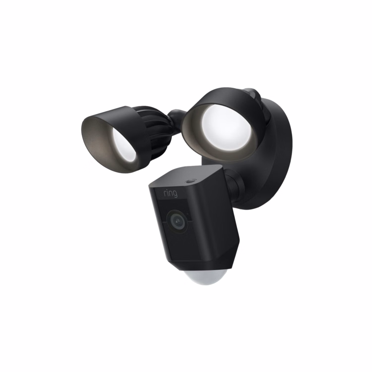 Ring Floodlight Cam Wired Plus - Black