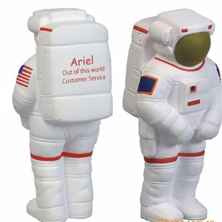 Astronaut-shaped PU Stress Ball