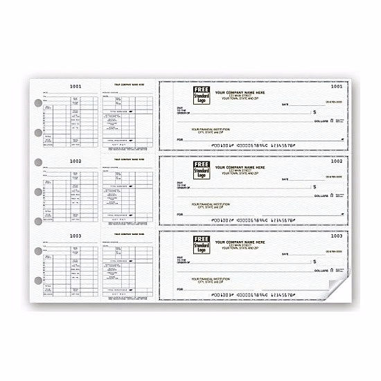 Hourly payroll master checks