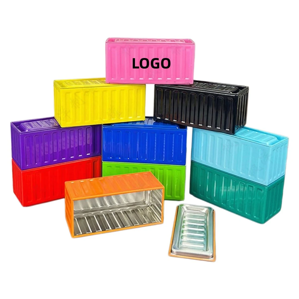 Durable Iron Tinplate Storage Decor 1