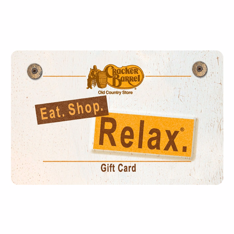 Cracker Barrel Old Country Store Gift Card