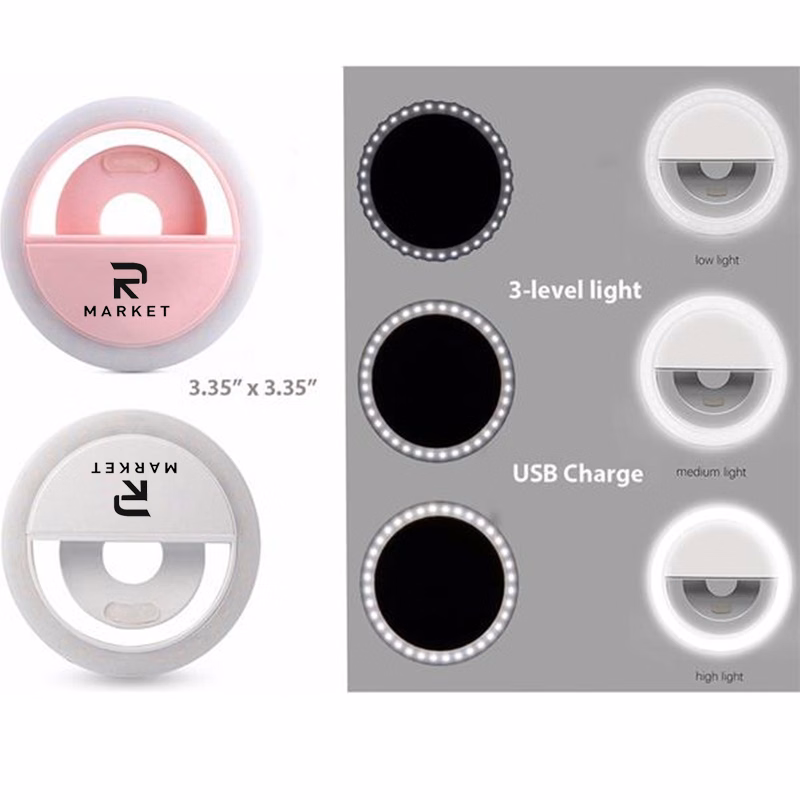 Rechargeable Portable Clip-on Selfie Fill Light making your selfies best