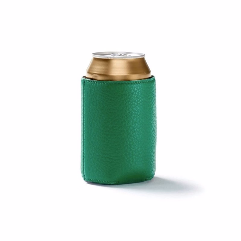 Leather Neoprene Can Cooler