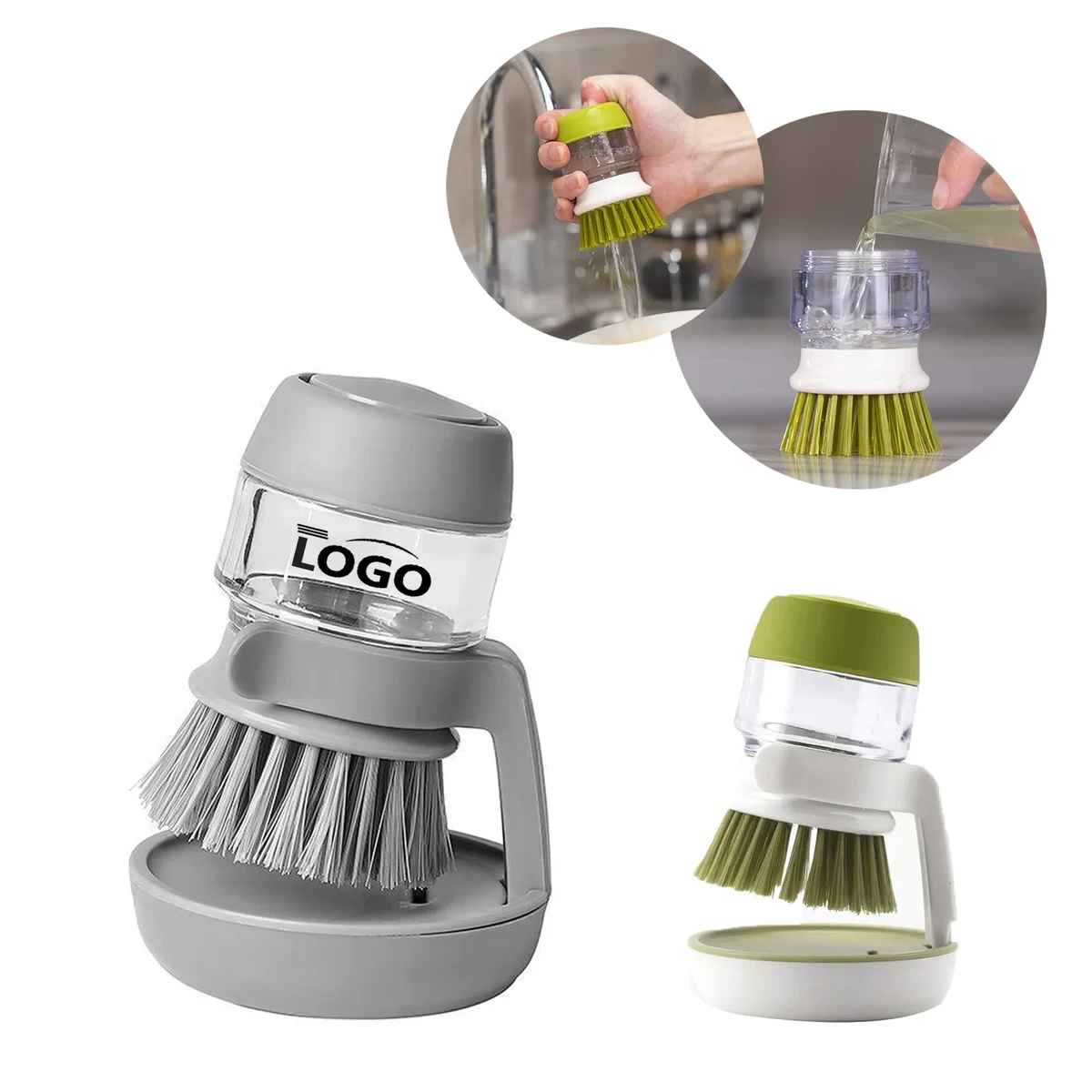 Kitchen Cleaning Dish Washing Brush 1