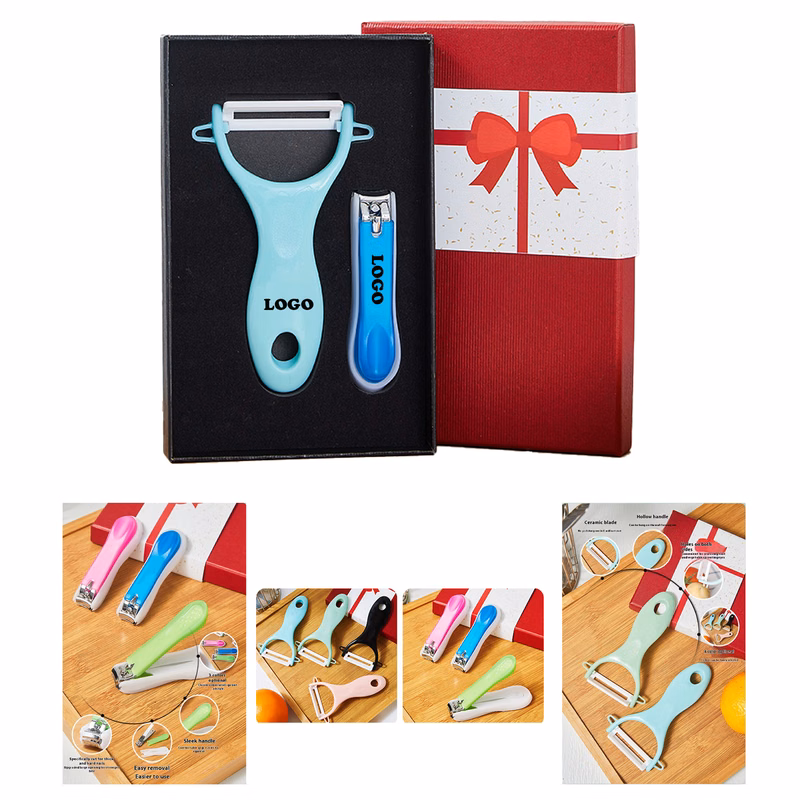 MOQ 10 pcs Nail Clipper  Peeler Set
