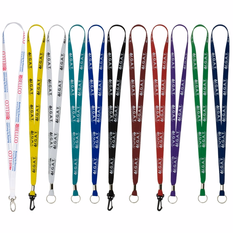 "ANBURN" 1/2" Overseas Silkscreen Lanyard (Overseas Production 8-10 Weeks)