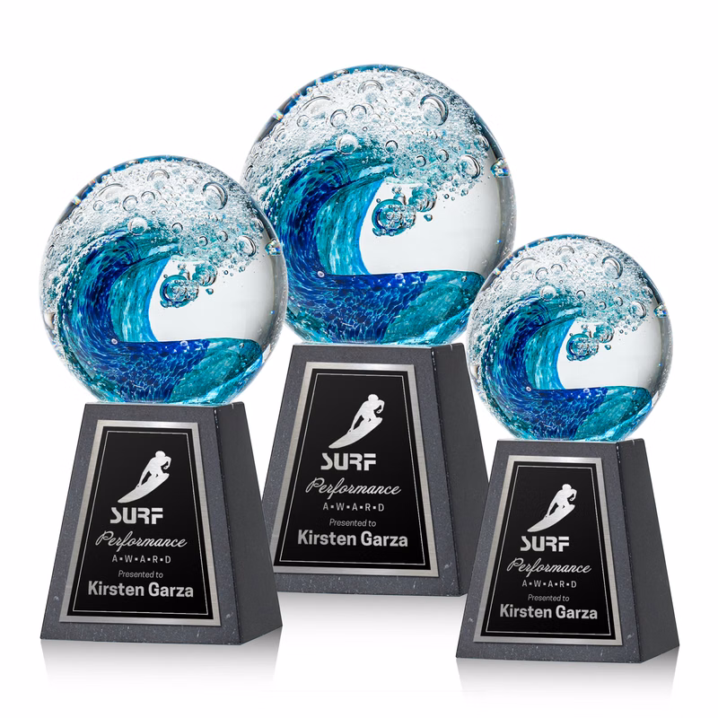 Surfside Award on Tall Marble