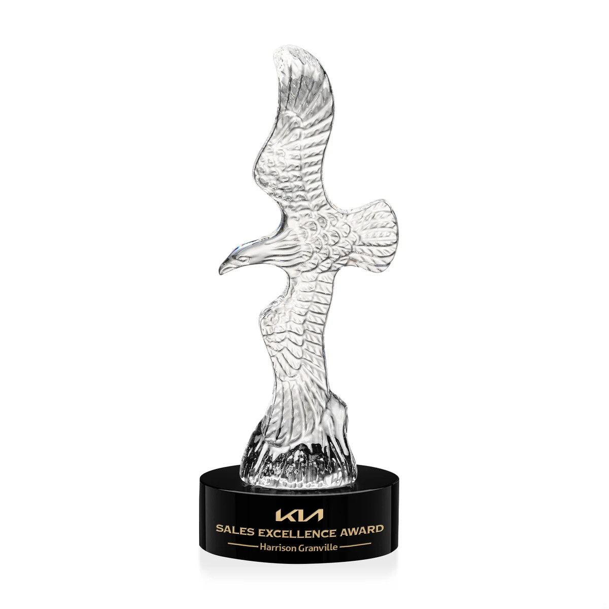 Staffordshire Eagle on Stanrich Base - Black 1