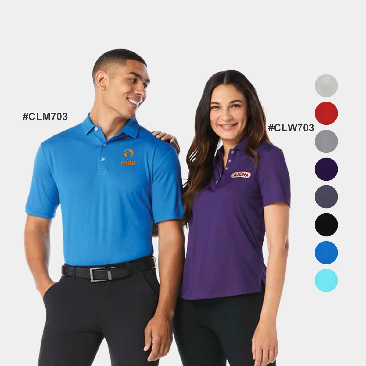 Callaway® Birdseye UPF 50+ Men's Cooling Polo Shirt with Custom Logo 1