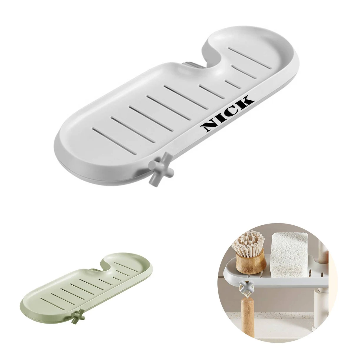 Plastic bathroom/kitchen drainage rack 1