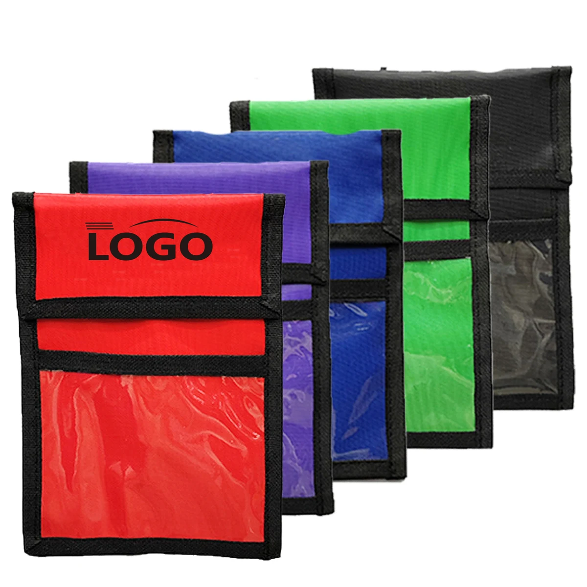 Wallet Nylon Neck Custom Branding Lanyard Badge 1