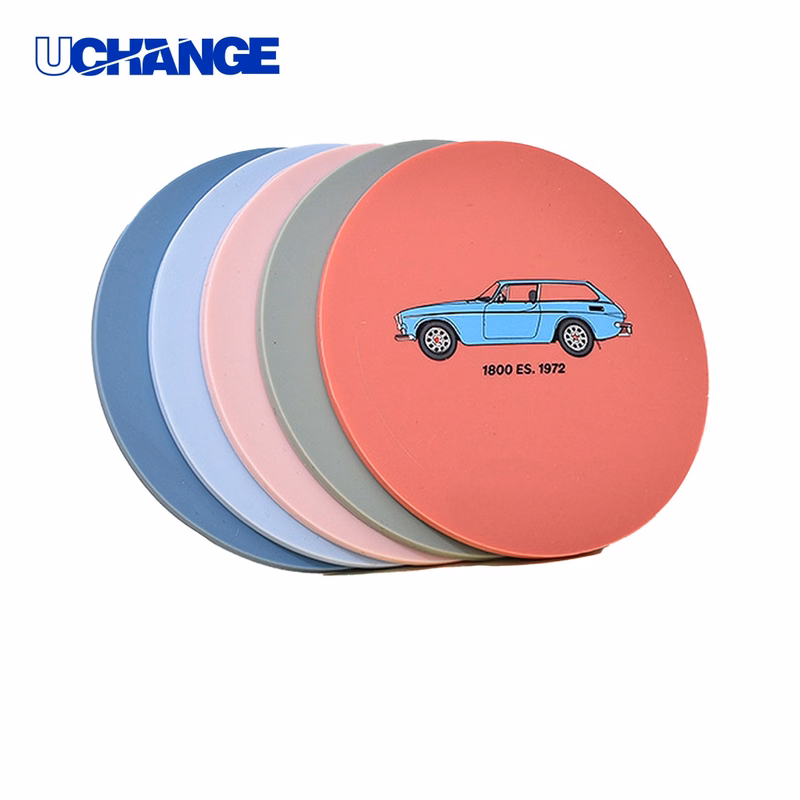 Full Color PVC Drink Coaster Mat