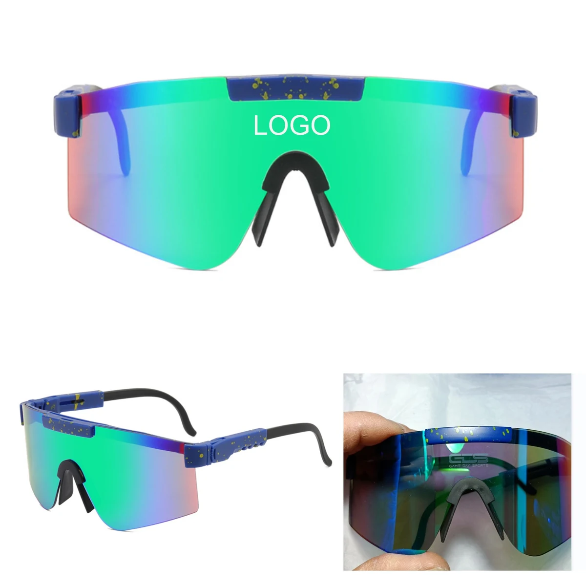 Unisex Sports Cycling Uv 400 Protection Sunglasses 1