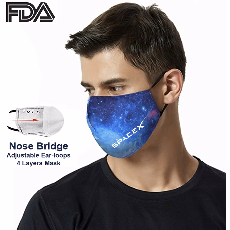 HolidayShield 5-Pack PM2.5 Reusable Masks