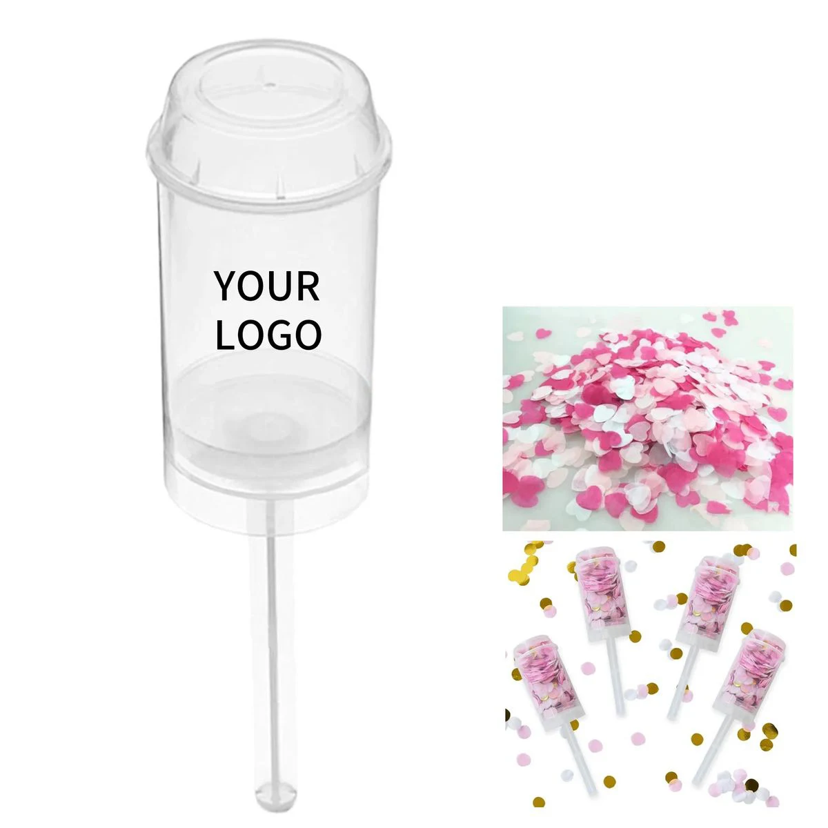 Plastic Confetti Tube for Party Celebrations 1