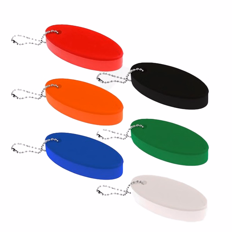 Floating Blank Oval Floating Keychain