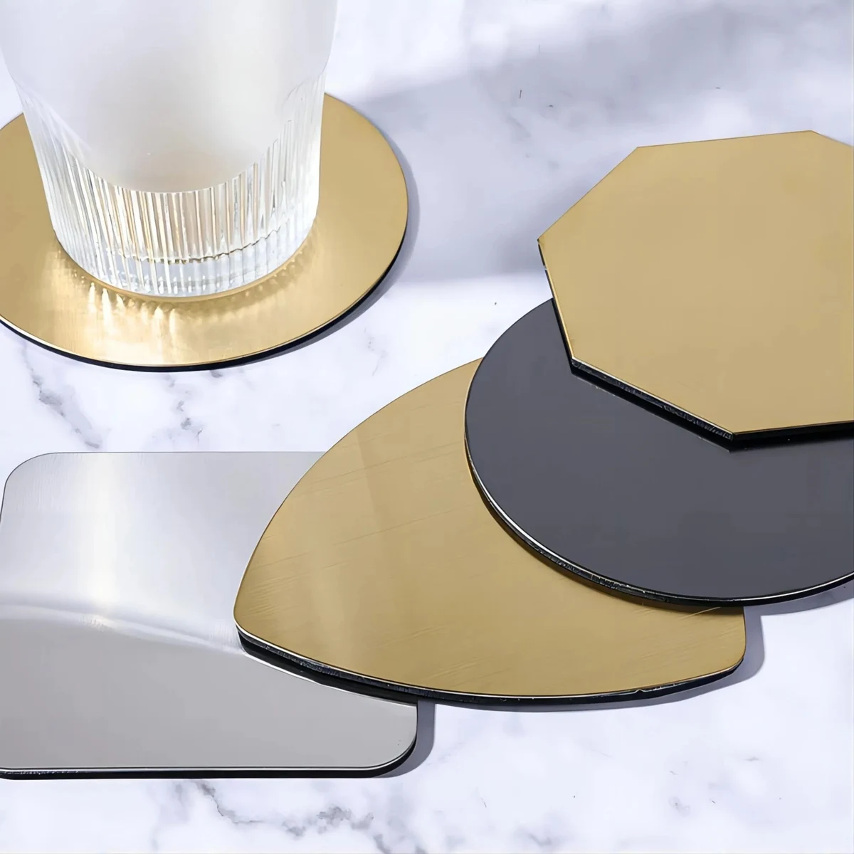 Stainless Steel Insulated Coaster 1