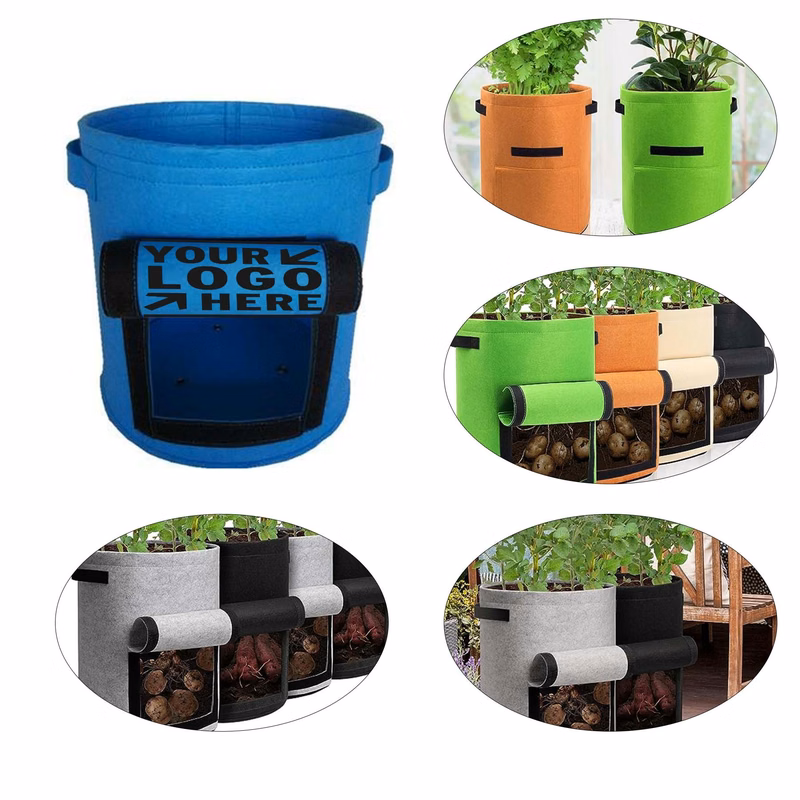 10 Gallon Potato Tomato Planter Pot Vegetables Grow Bag with Handle