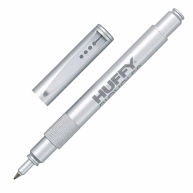 MATTE SILVER BRASS APOLLO II ROLLER BALL PEN
