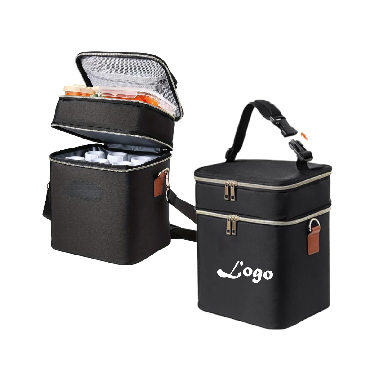 Insulated Waterproof Backpack Outdoor Picnic Tote Bag 1