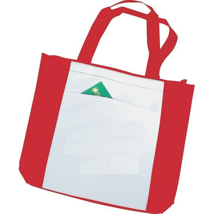 Poly Zippered Tote Bag, custom tote bag with logo imprint 1