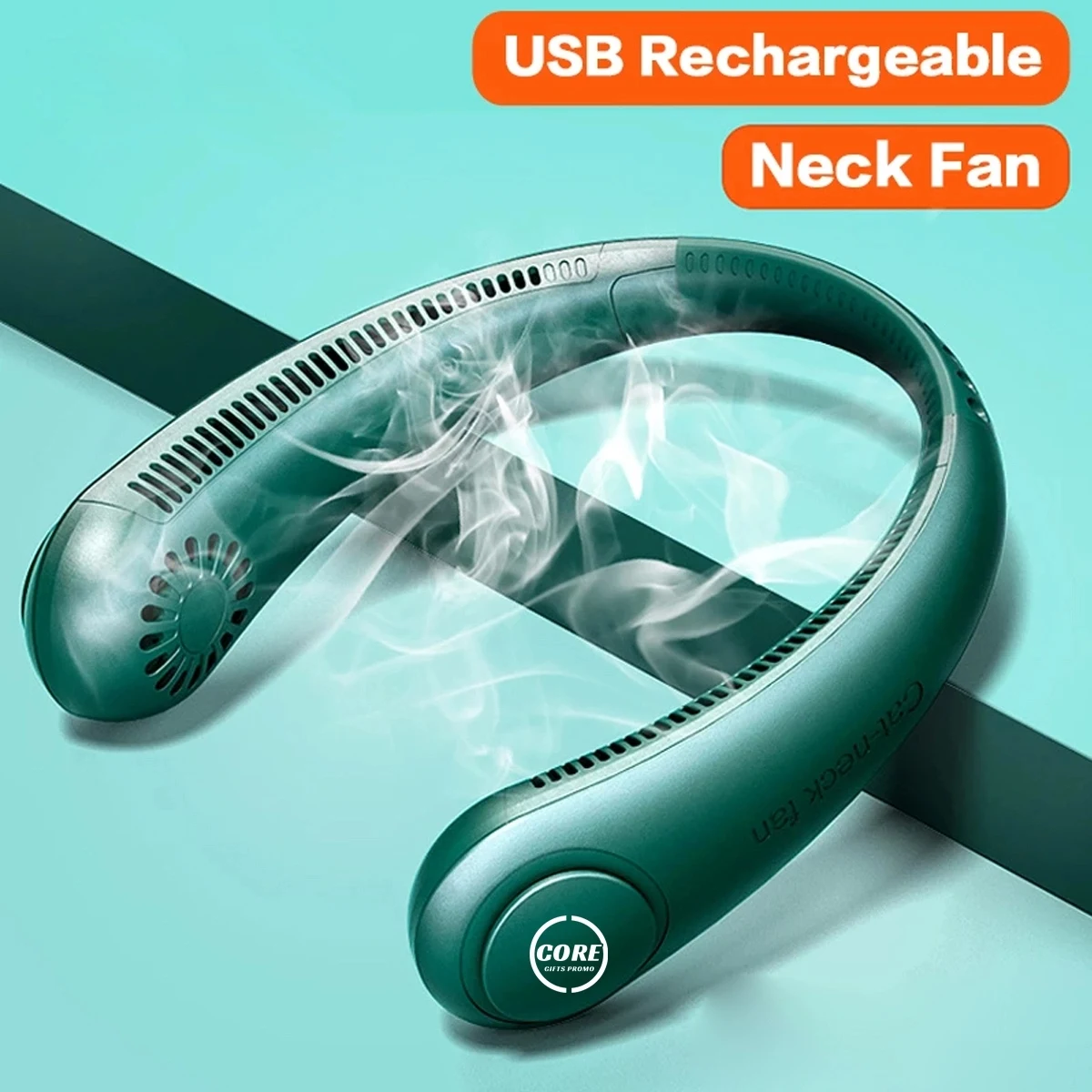 Wearable Portable Neck Bladeless 360 Cooling Fan 1