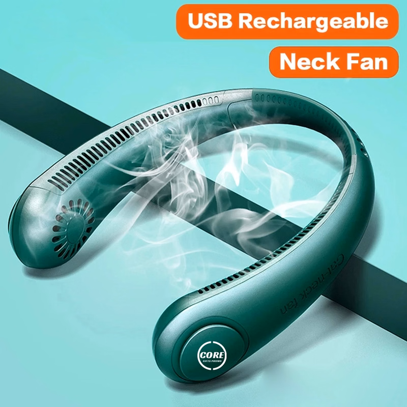 Wearable Portable Neck Bladeless 360 Cooling Fan