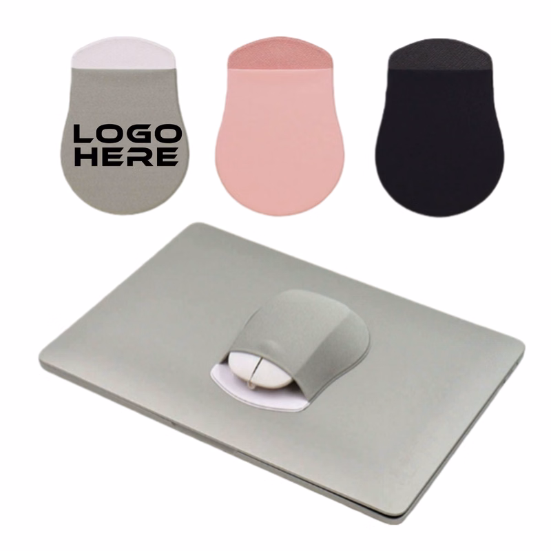 Universal Stick-On Mouse Pouch with Reusable Adhesive
