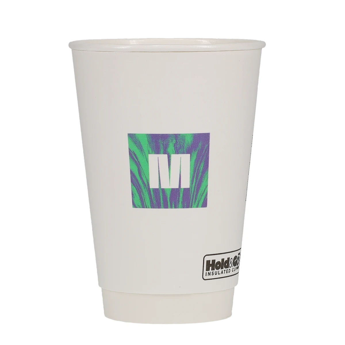 16 oz Paper Cup Insulated White Digital Print 1