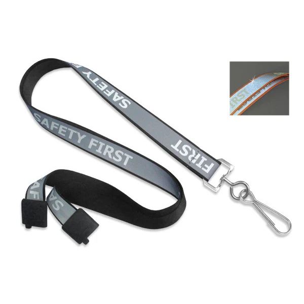 5/8" Safety Breakaway Lanyard (Black) 1