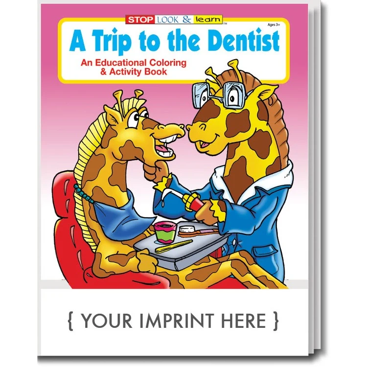 COLORING BOOK - A Trip to the Dentist Coloring & Activity Book 1