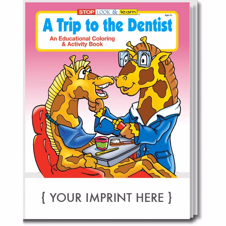 COLORING BOOK - A Trip to the Dentist Coloring & Activity Book