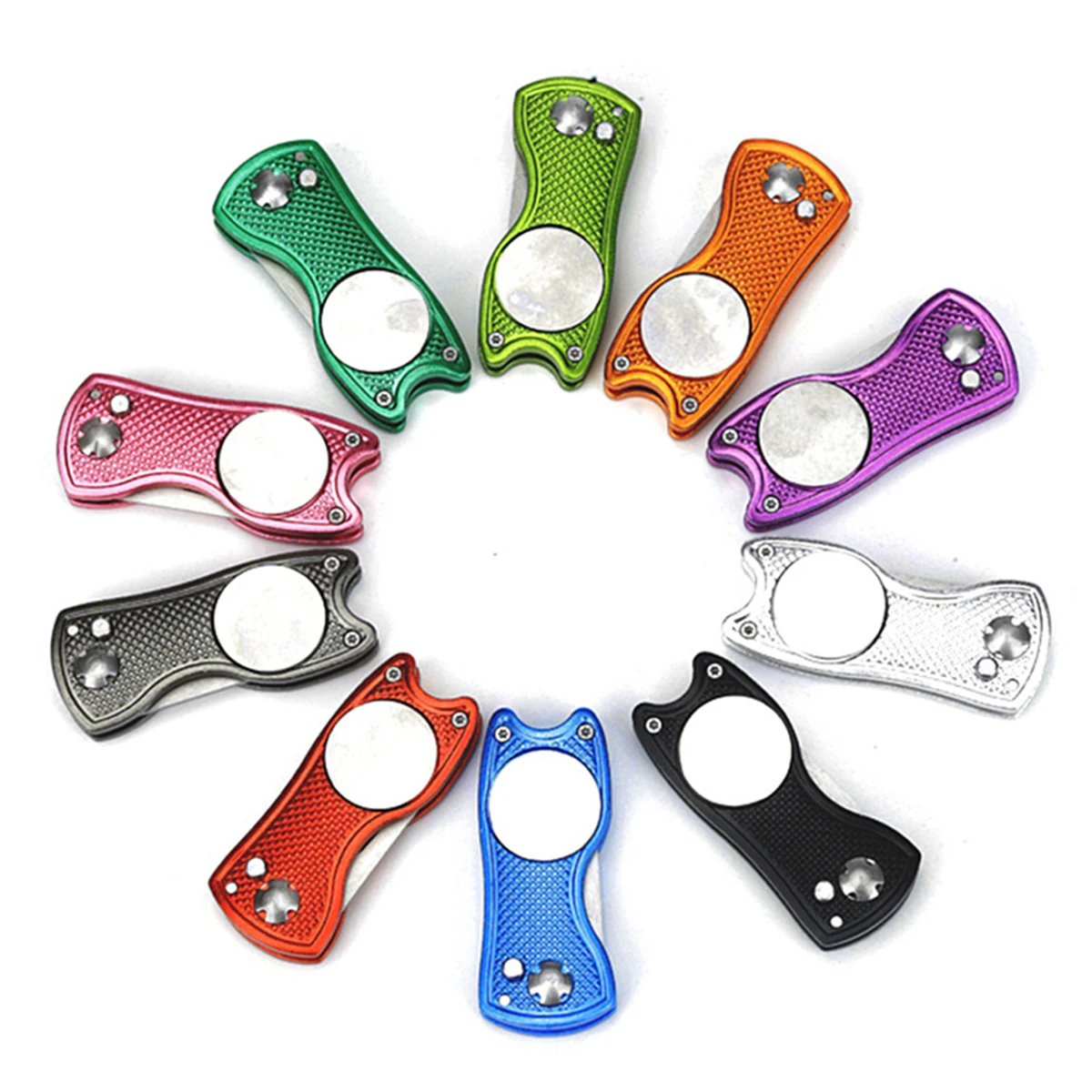 Foldable Golf Repair Divot Tool 1