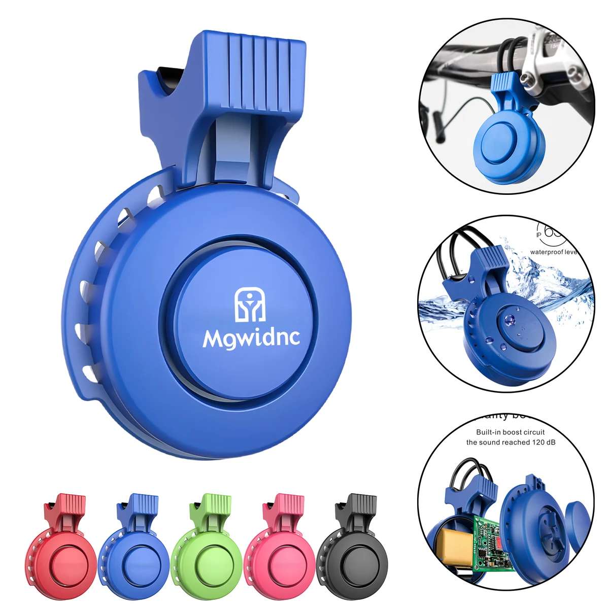 USB Rechargeable Bike Horn Bell for Bicycle Electric Scooter Skateboard 1