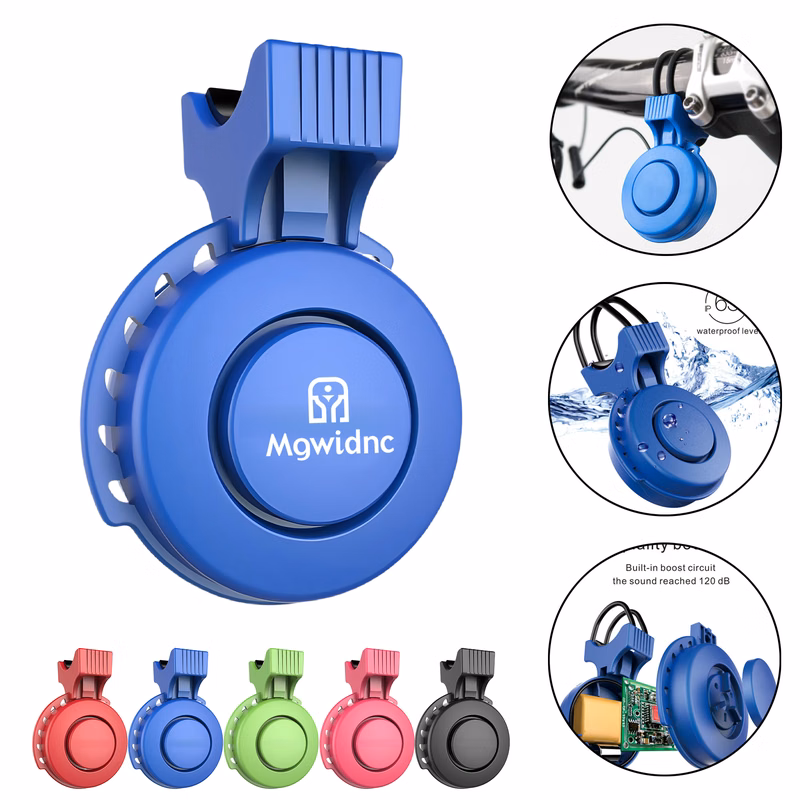 USB Rechargeable Bike Horn Bell for Bicycle Electric Scooter Skateboard