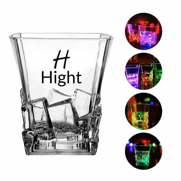 Custom 10 oz Lighted LED Cup — Premium Bar & Festival Promotional Glassware