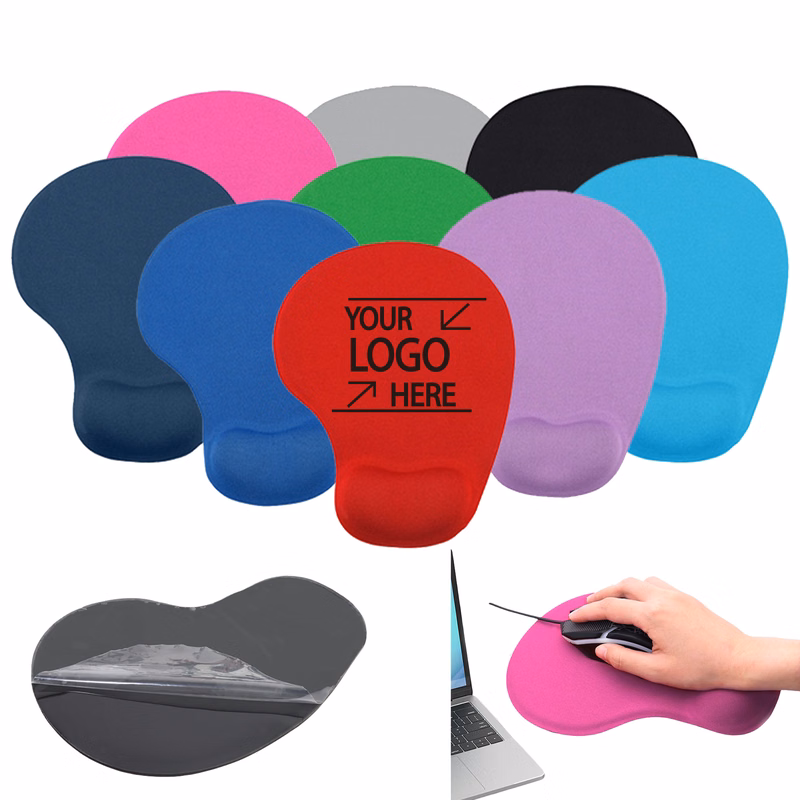 Memory Foam Wrist Support Mouse Pad
