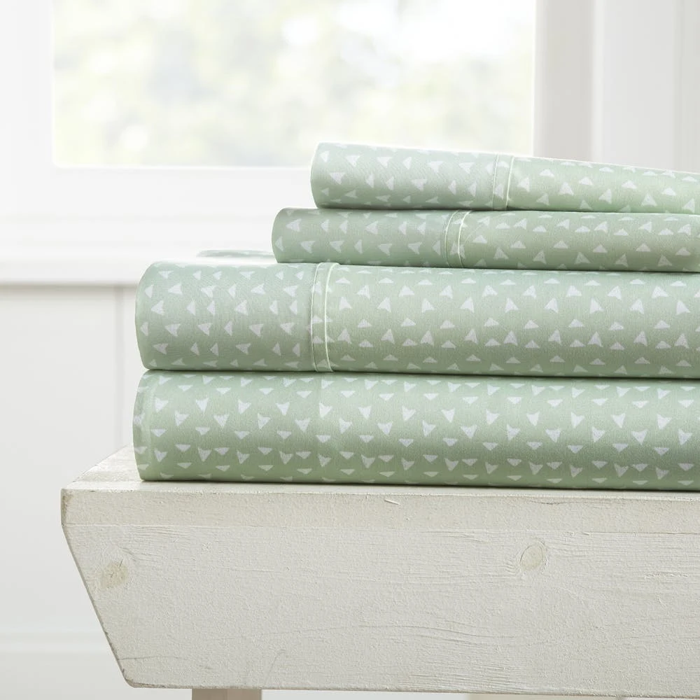 Bed Sheet Sets - Urban Jade Full 4 Set 1