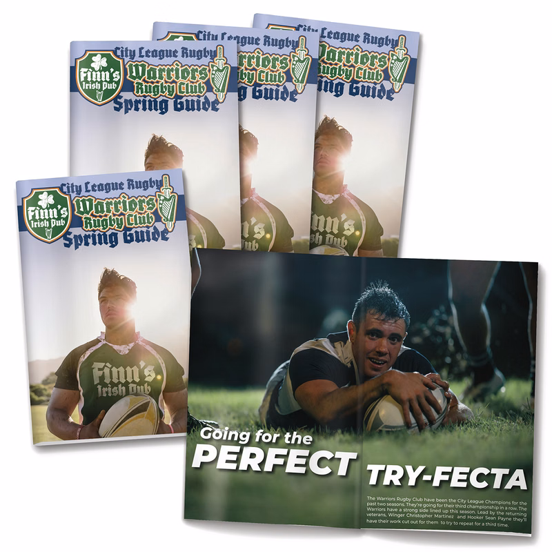 16-page (5.5x8.5) Booklet, Brochure or Catalog