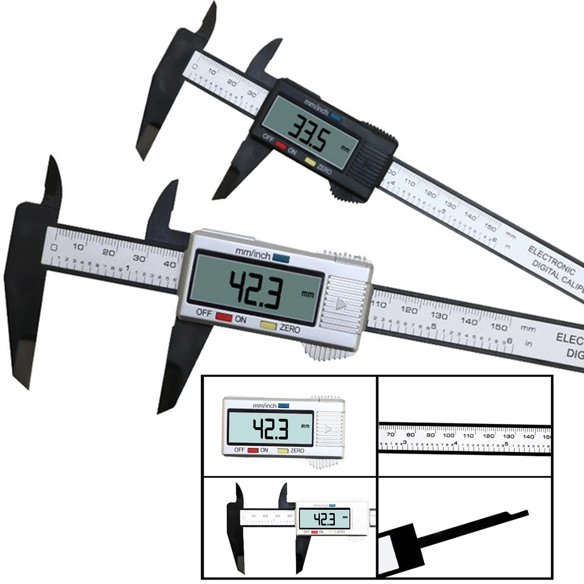 6 inch Digital Micrometer Vernier Caliper 1