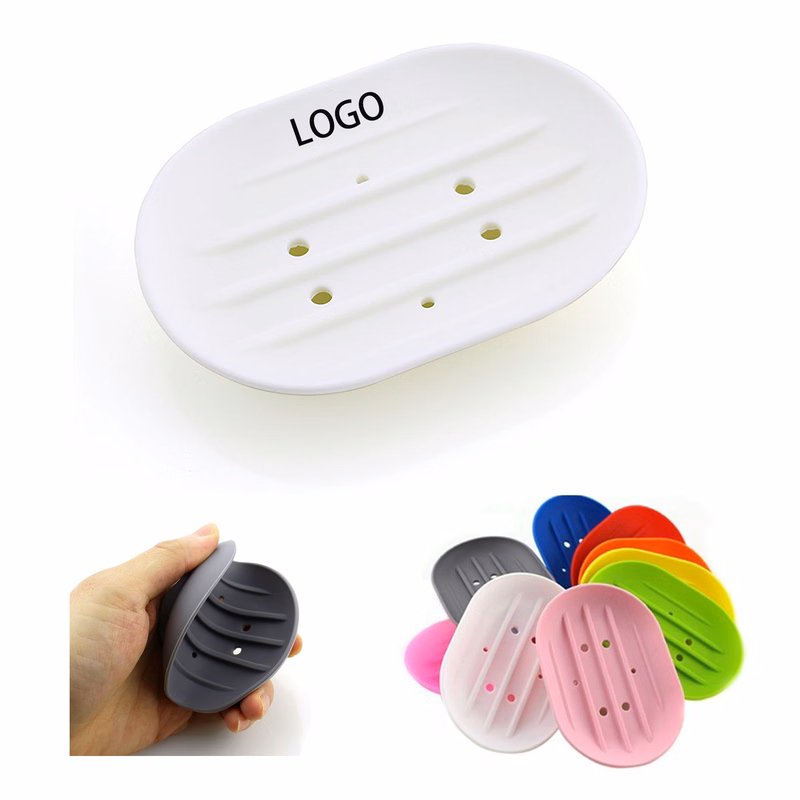 Silicone Self Draining Soap Holder