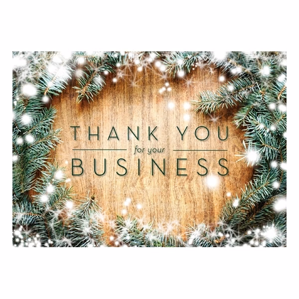 Thanks for the Business! Holiday Greeting Card