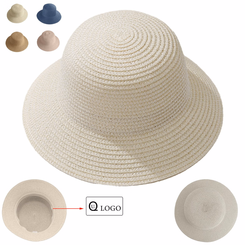 Women'S Diy Summer Sun Protective Straw Hat