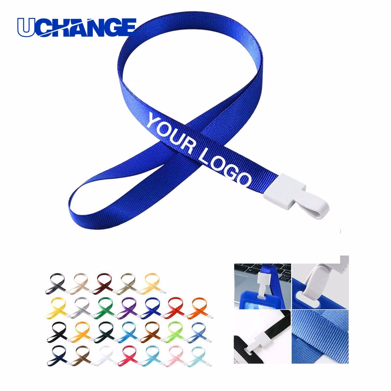 Adjustable Polyester Lanyard Strap for ID Badges